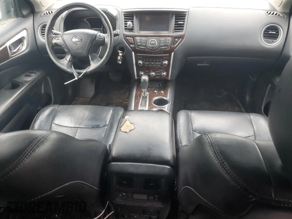 2014 Nissan Pathfinder Platinum Hybrid with VIN 5N1CR2MM1EC660531, listed as a Copart auction lot 59634305 with 164,996 mi miles and Clean title. Bid and sale history available at DreamBid. Image 8.