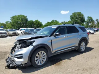 2020 Ford Explorer Limited with VIN 1FMSK8FH3LGA00838, listed as a Copart auction lot 61629535 with 126,042 mi miles and Salvage title. Bid and sale history available at DreamBid. Image 1.