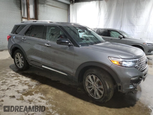 2024 Ford Explorer Limited with VIN 1FMSK8FH1RGA30395, listed as a Copart auction lot 89335515 with 17,807 mi miles and Clean Title. Bid and sale history available at carsss.com. Image 4.