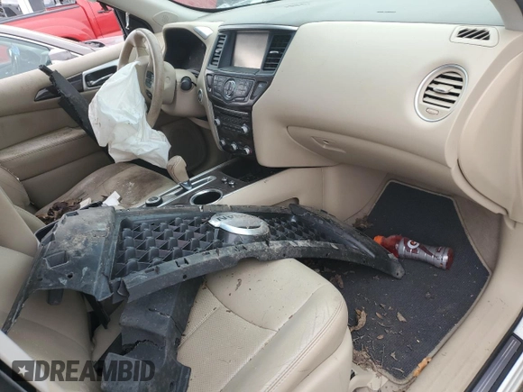 2014 Nissan Pathfinder SV with VIN 5N1AR2MM1EC640920, listed as a Copart auction lot 42110905 with Not Provided miles and Salvage Title. Bid and sale history available at carsss.com. Image 8.