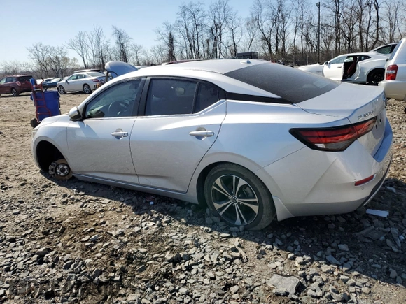 2021 Nissan Sentra SV z VIN 3N1AB8CV1MY255467, wystawiony jako Copart lot #49408465 z przebiegiem 97 187 mil mil oraz Szkoda całkowita • Salvage title. Historia ofert i sprzedaży dostępna na DreamBid. Obrazek 2.