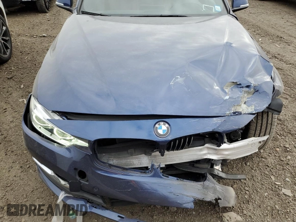 2017 BMW 3 Series 340i xDrive with VIN WBA8B7C54HK704017, listed as a Copart auction lot 88069165 with 78,810 mi miles and Salvage Title. Bid and sale history available at carsss.com. Image 11.