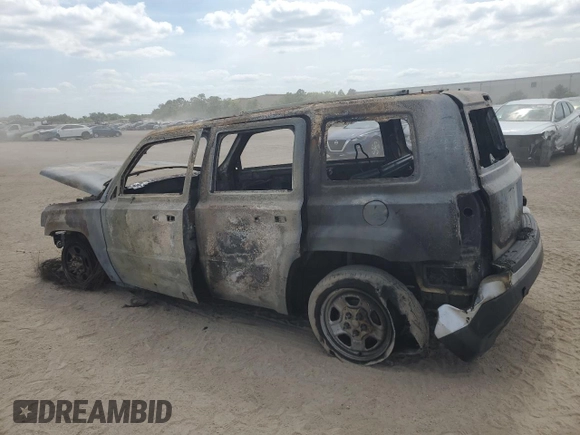 2013 Jeep Patriot Sport with VIN 1C4NJPBA1DD194084, listed as a Copart auction lot 54399455 with Not provided miles and Non repairable. Bid and sale history available at DreamBid. Image 2.