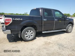 2013 Ford F-150 XL with VIN 1FTFW1EF5DKD25328, listed as a Copart auction lot 52443495 with 166,386 mi miles and Salvage Title. Bid and sale history available at carsss.com. Image 3.