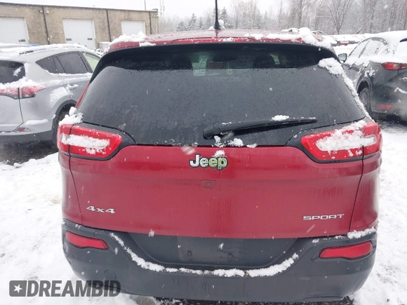 2017 Jeep Cherokee Sport with VIN 1C4PJMAB1HD225079, listed as a IAAI auction lot 40998022 with 128,690 mi miles and . Bid and sale history available at DreamBid. Image 17.