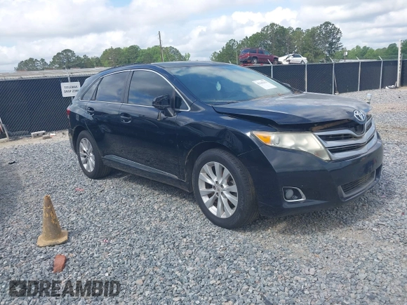 2013 Toyota Venza LE with VIN 4T3ZA3BB7DU072027, listed as a IAAI auction lot 42143313 with 244,669 mi miles. Bid and sale history available at carsss.com. Image 1.
