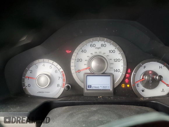 2011 Honda Pilot EX-L with VIN 5FNYF4H76BB102272, listed as a Copart auction lot 60325085 with 274,662 mi miles and Salvage title. Bid and sale history available at DreamBid. Image 9.