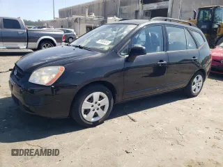 2010 Kia Rondo LX with VIN KNAHG8A82A7293598, listed as a Copart auction lot 70980024 with 53,416 mi miles and Salvage Title. Bid and sale history available at carsss.com. Image 1.
