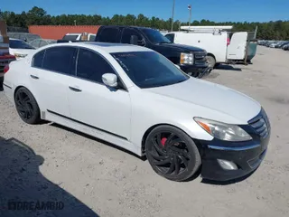 2012 Hyundai Genesis 4.6L with VIN KMHGC4DF3CU192471, listed as a IAAI auction lot 40648406 with 1 mi miles. Bid and sale history available at carsss.com. Image 1.