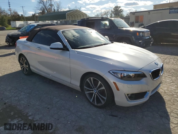 2016 BMW 2 Series 228i xDrive with VIN WBA1L9C52GV767480, listed as a Copart auction lot 81527284 with 91,066 mi miles and Salvage Title. Bid and sale history available at carsss.com. Image 4.