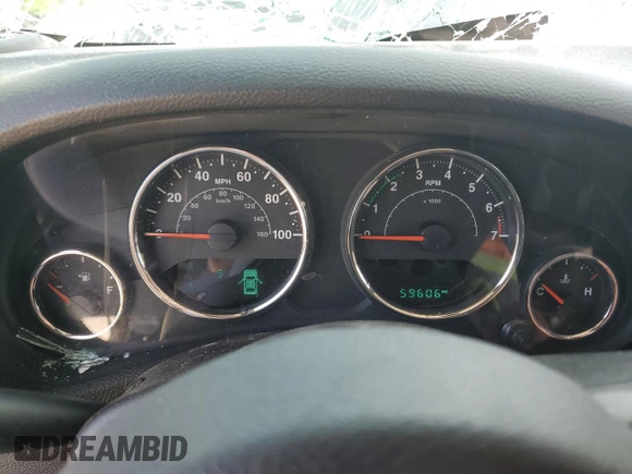 2018 Jeep Wrangler Willys Wheeler W с VIN 1C4AJWAG7JL860204, выставлен на аукционе Copart как лот 60683605 с пробегом 59 606 миль миль и Списание • Salvage title. История ставок и продаж доступна на DreamBid. Изображение 9.