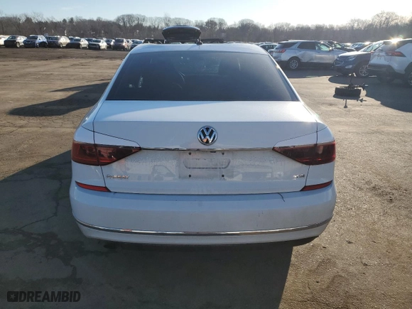 2017 Volkswagen Passat 1.8T S with VIN 1VWAT7A30HC076905, listed as a Copart auction lot 48500675 with 37,478 mi miles and Salvage Title. Bid and sale history available at carsss.com. Image 6.