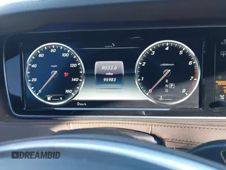 2017 Mercedes-Benz S 550 with VIN WDDUG8CB8HA306576, listed as a IAAI auction lot 41853033 with 95,983 mi miles and . Bid and sale history available at carsss.com. Image 7.