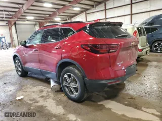2023 Chevrolet Blazer LT with VIN 3GNKBCR46PS207755, listed as a Copart auction lot 48355195 with 22,557 mi miles and Clean Title. Bid and sale history available at carsss.com. Image 2.