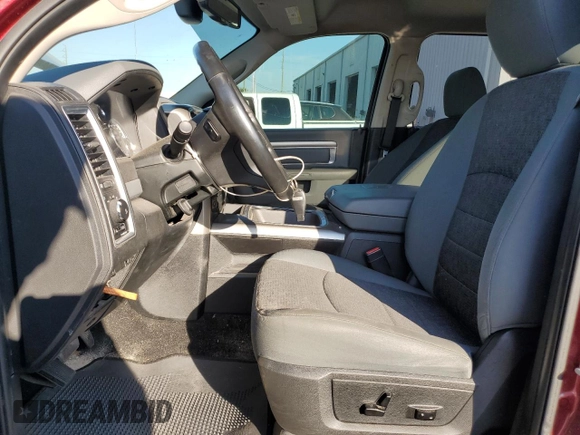 2017 Ram 1500 Big Horn with VIN 1C6RR7LM1HS879035, listed as a Copart auction lot 46225275 with 111,139 mi miles and Salvage Title. Bid and sale history available at carsss.com. Image 7.