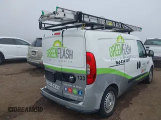 2022 Ram ProMaster City Cargo with VIN ZFB636VP6N6W03133, listed as a IAAI auction lot 41529406 with 27,876 mi miles and . Bid and sale history available at DreamBid. Image 4.