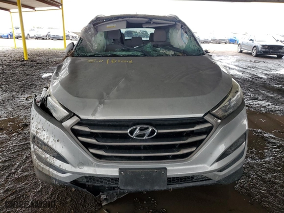 2016 Hyundai Tucson SE with VIN KM8J3CA40GU082275, listed as a Copart auction lot 65003764 with 0 mi miles and Salvage Title. Bid and sale history available at carsss.com. Image 5.
