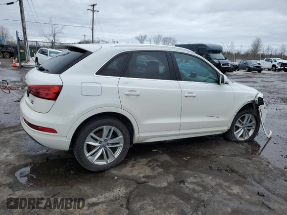 2017 Audi Q3 Premium Plus z VIN WA1JCCFS1HR001231, wystawiony jako Copart lot #47367255 z przebiegiem 50 426 mil mil oraz Nie do naprawy. Historia ofert i sprzedaży dostępna na DreamBid. Obrazek 3.