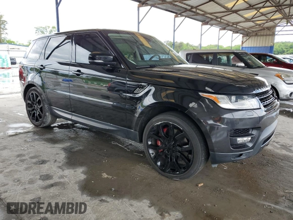 2014 Land Rover Range Rover Sport Supercharged with VIN SALWR2EFXEA318839, listed as a Copart auction lot 54145265 with 106,888 mi miles and Clean Title. Bid and sale history available at carsss.com. Image 4.