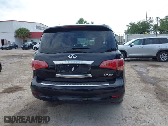 2014 Infiniti QX80 with VIN JN8AZ2NF0E9552320, listed as a IAAI auction lot 42339352 with 160,583 mi miles and . Bid and sale history available at DreamBid. Image 16.