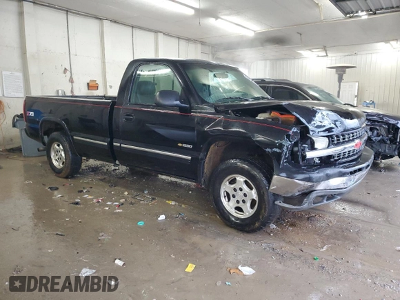 1999 Chevrolet Silverado 1500 LT with VIN 1GCEK14T8XE178794, listed as a Copart auction lot 43369775 with 0 mi miles and Salvage Title. Bid and sale history available at carsss.com. Image 4.