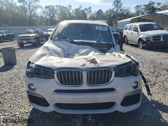 2018 BMW X4 M40i with VIN 5UXXW7C50J0W64991, listed as a Copart auction lot 75774924 with NaN miles and Salvage Title. Bid and sale history available at carsss.com. Image 5.