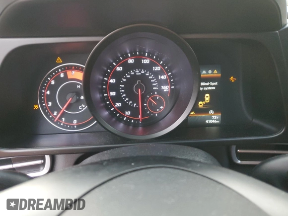 2022 Hyundai Elantra SE with VIN KMHLL4AG8NU335462, listed as a Copart auction lot 45888485 with 41,046 mi miles and Salvage Title. Bid and sale history available at DreamBid. Image 9.