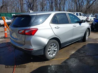 2020 Chevrolet Equinox LS with VIN 2GNAXHEV8L6234585, listed as a IAAI auction lot 41815626 with 123,417 mi miles and . Bid and sale history available at DreamBid. Image 4.