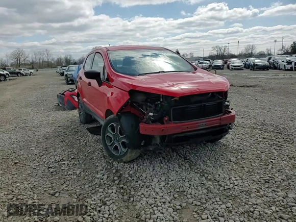 2020 Ford EcoSport S with VIN MAJ6S3FL6LC314137, listed as a Copart auction lot 48858535 with 94,020 mi miles and Salvage Title. Bid and sale history available at DreamBid. Image 11.