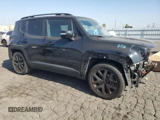 2017 Jeep Renegade Altitude with VIN ZACCJABB6HPG23093, listed as a Copart auction lot 61872965 with 51,408 mi miles and Salvage title. Bid and sale history available at DreamBid. Image 4.