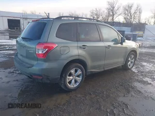2015 Subaru Forester 2.5i Premium with VIN JF2SJADC4FH425314, listed as a IAAI auction lot 41656728 with 92,924 mi miles. Bid and sale history available at carsss.com. Image 4.