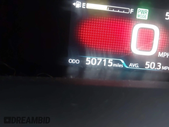 2017 Toyota Prius Two with VIN JTDKARFU4H3043433, listed as a IAAI auction lot 42310201 with 50,715 mi miles and . Bid and sale history available at DreamBid. Image 15.