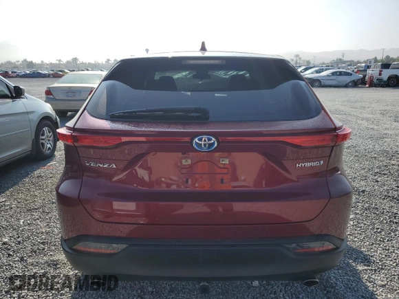 2021 Toyota Venza LE z VIN JTEAAAAH5MJ073730, wystawiony jako Copart lot #59868165 z przebiegiem 32 258 mil mil oraz Szkoda całkowita • Salvage title. Historia ofert i sprzedaży dostępna na DreamBid. Obrazek 6.