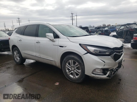 2018 Buick Enclave Premium with VIN 5GAEVBKW7JJ129788, listed as a Copart auction lot 38333204 with 45,753 mi miles and Salvage Title. Bid and sale history available at DreamBid. Image 4.