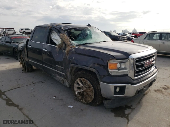 2015 GMC Sierra 1500 SLT with VIN 3GTU2VEC6FG196090, listed as a Copart auction lot 41790135 with 0 mi miles and Non Repairable. Bid and sale history available at carsss.com. Image 4.