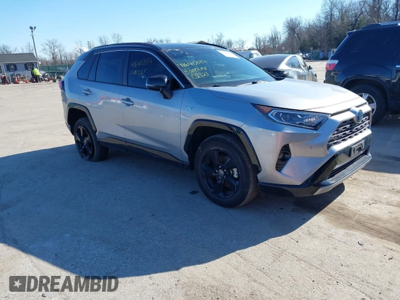 2021 Toyota RAV4 Hybrid XSE with VIN 4T3E6RFV7MU033736, listed as a IAAI auction lot 41640884 with 35,563 mi miles and . Bid and sale history available at DreamBid. Image 1.