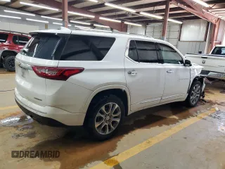 2021 Chevrolet Traverse Premier with VIN 1GNERKKW6MJ147486, listed as a Copart auction lot 45727645 with 135,128 mi miles and Salvage Title. Bid and sale history available at carsss.com. Image 3.