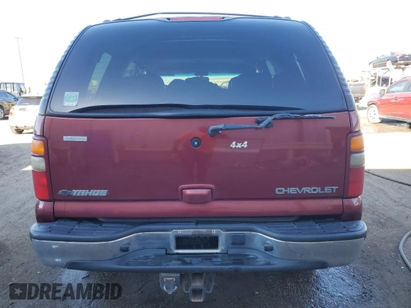 2002 Chevrolet Tahoe Z71 with VIN 1GNEK13Z62R310238, listed as a Copart auction lot 43973145 with 218,657 mi miles and Salvage Title. Bid and sale history available at carsss.com. Image 6.