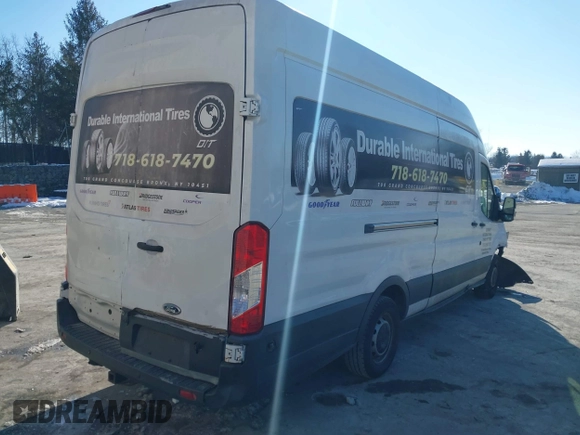 2016 Ford Transit Cargo with VIN 1FTBW3XG7GKA92847, listed as a IAAI auction lot 41412926 with 143,094 mi miles and . Bid and sale history available at carsss.com. Image 4.