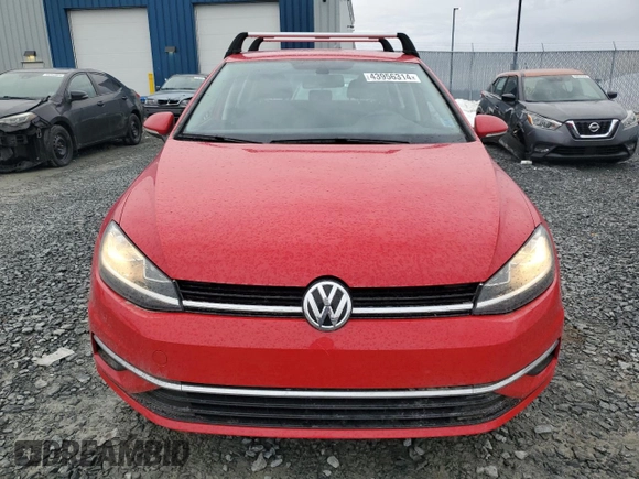 2020 Volkswagen Golf TSI with VIN 3VWW57AU2LM013207, listed as a Copart auction lot 43956314 with 40,955 mi miles and Clean title. Bid and sale history available at DreamBid. Image 5.