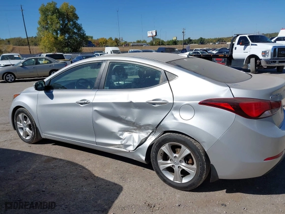 2016 Hyundai Elantra SE with VIN KMHDH4AEXGU561011, listed as a IAAI auction lot 40651213 with 112,960 mi miles. Bid and sale history available at carsss.com. Image 14.