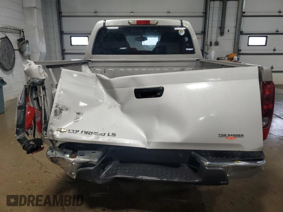 2005 Chevrolet Colorado 1SE LS Z71 with VIN 1GCDS136958289874, listed as a Copart auction lot 55078265 with 147,705 mi miles and Salvage title. Bid and sale history available at DreamBid. Image 6.