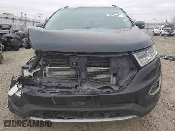 2016 Ford Edge SEL with VIN 2FMPK3J89GBC36620, listed as a Copart auction lot 45416425 with 115,695 mi miles and Salvage Title. Bid and sale history available at carsss.com. Image 5.