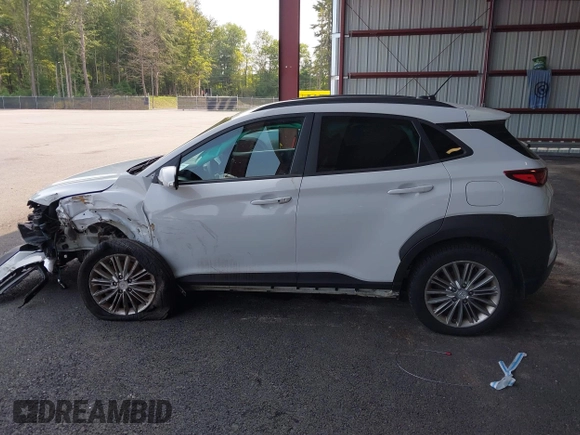2020 Hyundai Kona SEL with VIN KM8K2CAA1LU463785, listed as a IAAI auction lot 40055542 with 58,258 mi miles. Bid and sale history available at carsss.com. Image 15.