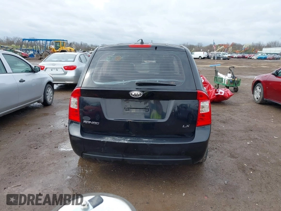 2008 Kia Rondo EX with VIN KNAFG525287175488, listed as a IAAI auction lot 41941146 with 162,000 mi miles. Bid and sale history available at carsss.com. Image 15.