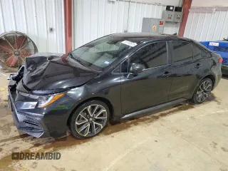 2022 Toyota Corolla SE with VIN JTDS4MCE9NJ097146, listed as a Copart auction lot 51143675 with 81,247 mi miles and Salvage Title. Bid and sale history available at DreamBid. Image 1.
