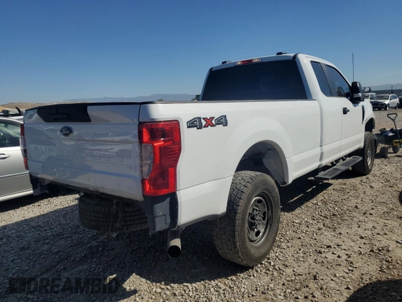 2022 Ford F-250 XL with VIN 1FT7X2BN4NED60820, listed as a Copart auction lot 72519704 with 41,228 mi miles and Salvage Title. Bid and sale history available at DreamBid. Image 3.