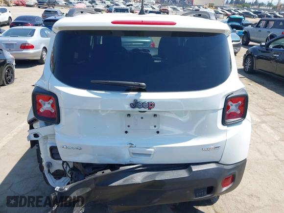 2022 Jeep Renegade Latitude with VIN ZACNJDB14NPN69500, listed as a IAAI auction lot 42478288 with 30,747 mi miles and . Bid and sale history available at DreamBid. Image 17.