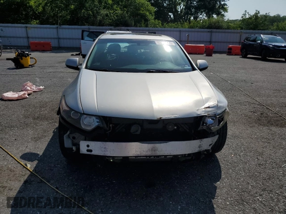 2010 Acura TSX with VIN JH4CU2F62AC023206, listed as a Copart auction lot 62390285 with Not provided miles and Salvage title. Bid and sale history available at DreamBid. Image 5.