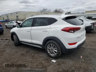 2018 Hyundai Tucson SEL z VIN KM8J3CA43JU744714, wystawiony jako Copart lot #53004585 z przebiegiem 81 303 mil mil oraz Szkody całkowita. Historia ofert i sprzedaży dostępna na DreamBid. Obrazek 2.